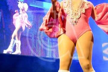 Drag Sethlas vuelve a dar caña en Jinámar (Foto Antonio Alí)